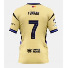 Barcelona Ferran Torres #7 Uit tenue 2025-26 Korte Mouwen