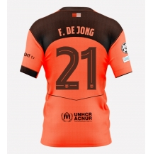 Barcelona Frenkie de Jong #21 Derde tenue 2025-26 Korte Mouwen