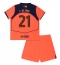 Barcelona Frenkie de Jong #21 Derde tenue Kids 2025-26 Korte Mouwen (+ broek)