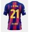 Barcelona Frenkie de Jong #21 Thuis tenue 2025-26 Korte Mouwen