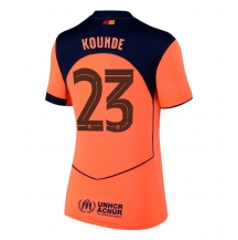 Barcelona Jules Kounde #23 Derde tenue Dames 2025-26 Korte Mouwen