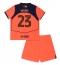 Barcelona Jules Kounde #23 Derde tenue Kids 2025-26 Korte Mouwen (+ broek)