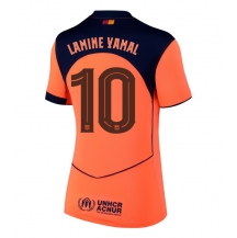 Barcelona Lamine Yamal #10 Derde tenue Dames 2025-26 Korte Mouwen