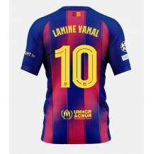Barcelona Lamine Yamal #10 Thuis tenue 2025-26 Korte Mouwen