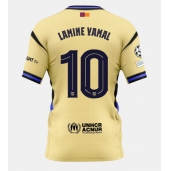 Barcelona Lamine Yamal #10 Uit tenue 2025-26 Korte Mouwen