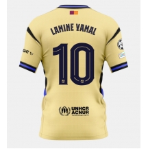 Barcelona Lamine Yamal #10 Uit tenue 2025-26 Korte Mouwen