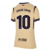 Barcelona Lamine Yamal #10 Uit tenue Dames 2025-26 Korte Mouwen