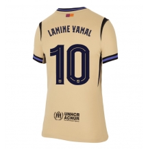 Barcelona Lamine Yamal #10 Uit tenue Dames 2025-26 Korte Mouwen