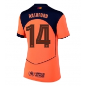 Barcelona Marcus Rashford #14 Derde tenue Dames 2025-26 Korte Mouwen