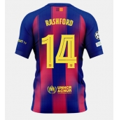 Barcelona Marcus Rashford #14 Thuis tenue 2025-26 Korte Mouwen