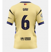 Barcelona Paez Gavi #6 Uit tenue 2025-26 Korte Mouwen