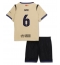 Barcelona Paez Gavi #6 Uit tenue Kids 2025-26 Korte Mouwen (+ broek)
