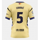 Barcelona Pau Cubarsi #5 Uit tenue 2025-26 Korte Mouwen