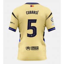Barcelona Pau Cubarsi #5 Uit tenue 2025-26 Korte Mouwen