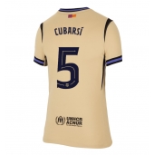 Barcelona Pau Cubarsi #5 Uit tenue Dames 2025-26 Korte Mouwen