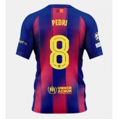 Barcelona Pedri Gonzalez #8 Thuis tenue 2025-26 Korte Mouwen