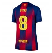 Barcelona Pedri Gonzalez #8 Thuis tenue Dames 2025-26 Korte Mouwen