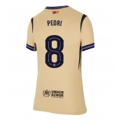 Barcelona Pedri Gonzalez #8 Uit tenue Dames 2025-26 Korte Mouwen