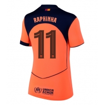 Barcelona Raphinha Belloli #11 Derde tenue Dames 2025-26 Korte Mouwen