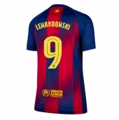 Barcelona Robert Lewandowski #9 Thuis tenue Dames 2025-26 Korte Mouwen