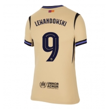 Barcelona Robert Lewandowski #9 Uit tenue Dames 2025-26 Korte Mouwen