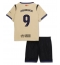 Barcelona Robert Lewandowski #9 Uit tenue Kids 2025-26 Korte Mouwen (+ broek)
