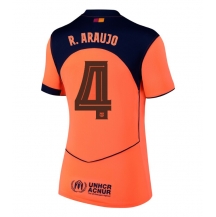 Barcelona Ronald Araujo #4 Derde tenue Dames 2025-26 Korte Mouwen