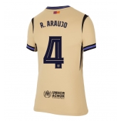 Barcelona Ronald Araujo #4 Uit tenue Dames 2025-26 Korte Mouwen