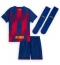 Barcelona Thuis tenue Kids 2025-26 Korte Mouwen (+ broek)