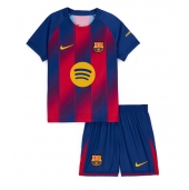 Barcelona Thuis tenue Kids 2025-26 Korte Mouwen (+ broek)