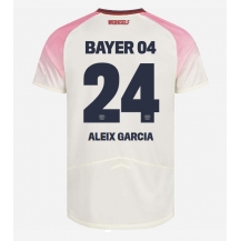 Bayer Leverkusen Aleix Garcia #24 Uit tenue 2025-26 Korte Mouwen