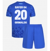 Bayer Leverkusen Alejandro Grimaldo #20 Derde tenue Kids 2025-26 Korte Mouwen (+ broek)
