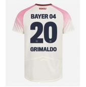 Bayer Leverkusen Alejandro Grimaldo #20 Uit tenue 2025-26 Korte Mouwen