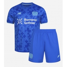Bayer Leverkusen Derde tenue Kids 2025-26 Korte Mouwen (+ broek)