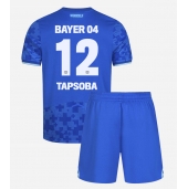 Bayer Leverkusen Edmond Tapsoba #12 Derde tenue Kids 2025-26 Korte Mouwen (+ broek)