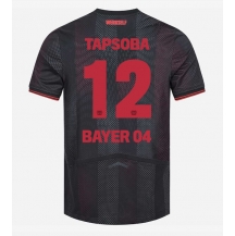 Bayer Leverkusen Edmond Tapsoba #12 Thuis tenue 2025-26 Korte Mouwen