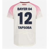 Bayer Leverkusen Edmond Tapsoba #12 Uit tenue 2025-26 Korte Mouwen