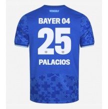 Bayer Leverkusen Exequiel Palacios #25 Derde tenue 2025-26 Korte Mouwen
