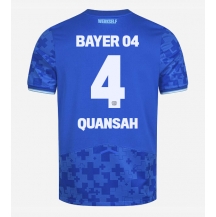 Bayer Leverkusen Jarell Quansah #4 Derde tenue 2025-26 Korte Mouwen