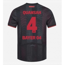Bayer Leverkusen Jarell Quansah #4 Thuis tenue 2025-26 Korte Mouwen