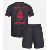 Bayer Leverkusen Jarell Quansah #4 Thuis tenue Kids 2025-26 Korte Mouwen (+ broek)