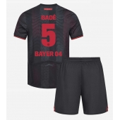 Bayer Leverkusen Loic Bade #5 Thuis tenue Kids 2025-26 Korte Mouwen (+ broek)