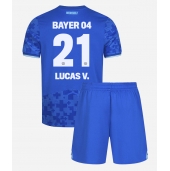 Bayer Leverkusen Lucas Vazquez #21 Derde tenue Kids 2025-26 Korte Mouwen (+ broek)