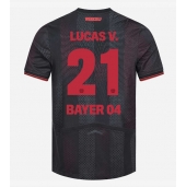 Bayer Leverkusen Lucas Vazquez #21 Thuis tenue 2025-26 Korte Mouwen