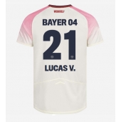Bayer Leverkusen Lucas Vazquez #21 Uit tenue 2025-26 Korte Mouwen