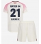 Bayer Leverkusen Lucas Vazquez #21 Uit tenue Kids 2025-26 Korte Mouwen (+ broek)