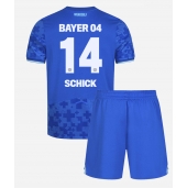 Bayer Leverkusen Patrik Schick #14 Derde tenue Kids 2025-26 Korte Mouwen (+ broek)