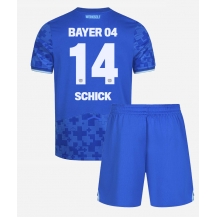 Bayer Leverkusen Patrik Schick #14 Derde tenue Kids 2025-26 Korte Mouwen (+ broek)