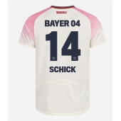 Bayer Leverkusen Patrik Schick #14 Uit tenue 2025-26 Korte Mouwen