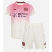 Bayer Leverkusen Uit tenue Kids 2025-26 Korte Mouwen (+ broek)